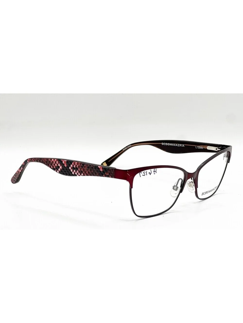 Bcbgmaxazria Audra Wine Authentic Eyeglasses 53-15-135
